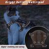 Large Tactical Cat Harness with Handle, Air Mesh Adult Cat Walking Vest Harness XL