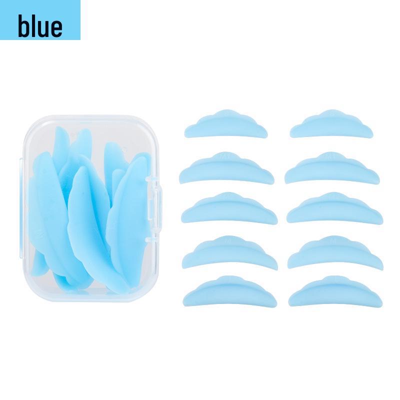 Sunflower Edge Silicone Eyelash Perm Pads - 5 Pairs, Lash Extension Tool
