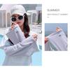 1 Pairs Summer Arm Cover Cool Ice Silk Sports Solid Color Loose Sun Protection Arm Sleeves Half Finger Gloves Arm Guard Cuff