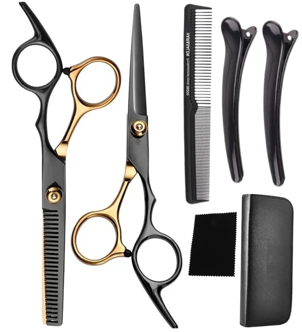 

Hair Scissors and Thinning Scissors Haircutting Thinning Scissors Low Thinning Hair Cutting Professional Hair Cutting Scissors Hair Scissors and