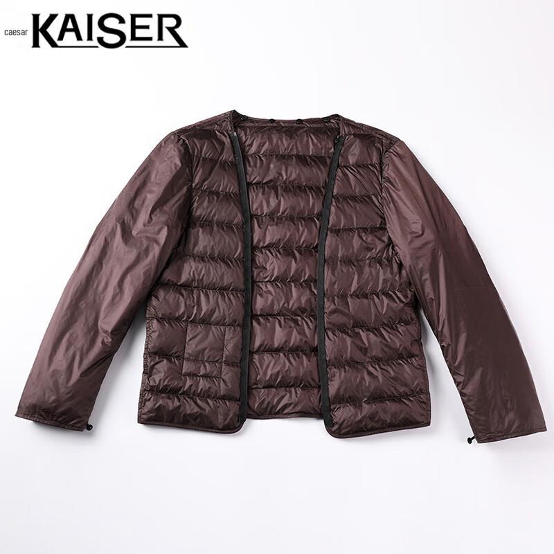 Caesar Men's Winter Wool & Goose Down Business Coat