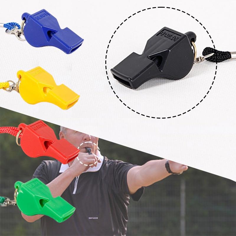 Lanyard Pvc Referee Whistle Football Outdoor Portable Sports Supply Competitive