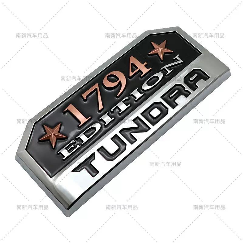 ABS Auto Side Tail Sticker for Toyota Tundra Platnum 1794 Edition 4X4 Letter Emblem 3d Exterior Nameplate Pickup New Refitting