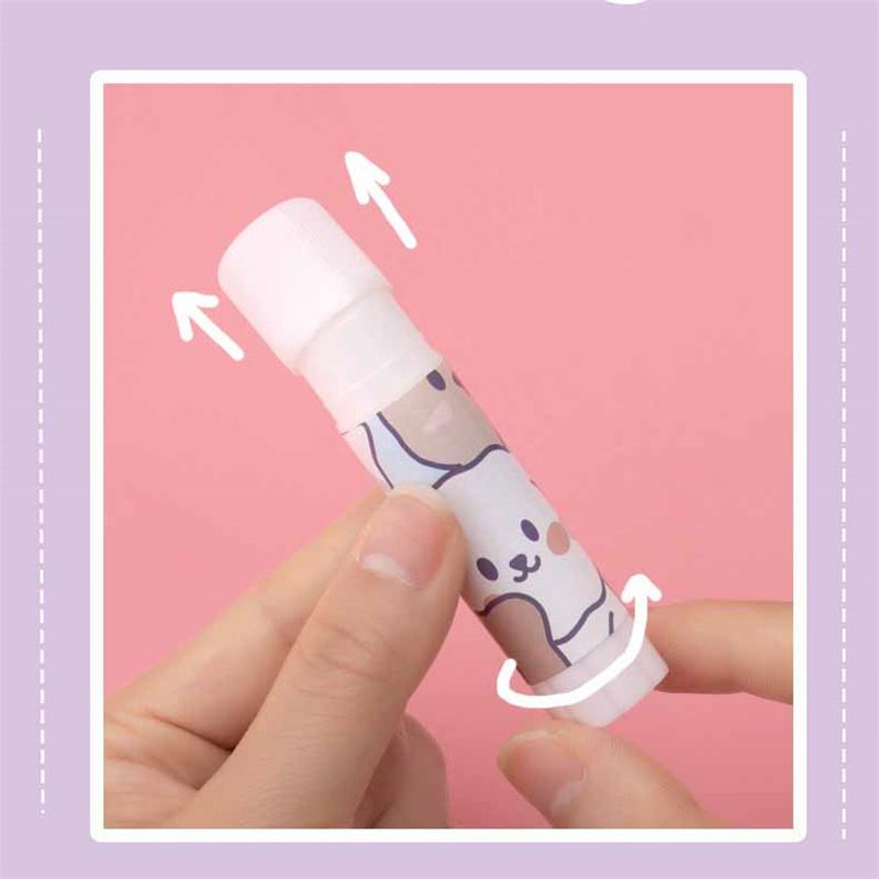 

Мультяшный мини-клей-карандаш, канцелярские принадлежности для школьников, детский сад, высокая вязкость, детские ручные инструменты, детский клей своими руками, нетоксичные канцелярские принадлежности 1PC