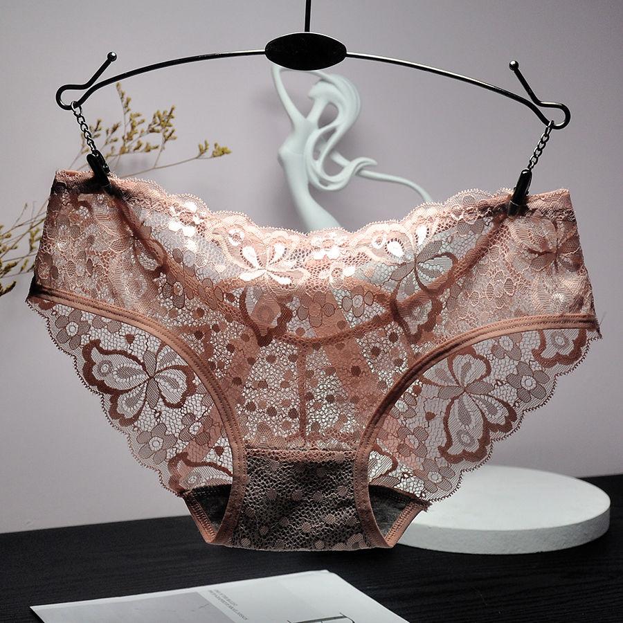 

Сексуальное нижнее белье, кружевные женские трусики с цветочным принтом, однотонные трусы, женские трусы, дышащее женское белье L