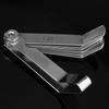 Metric Feeler Gauge Set 6 Blades Measuring Tool Precision Feeler Gauge  For Valve Adjustment