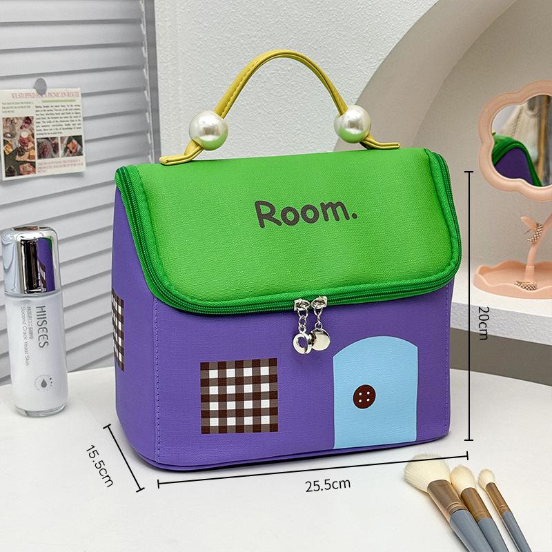 Dopamine House Women s Large Waterproof Makeup & Skincare Travel Bag