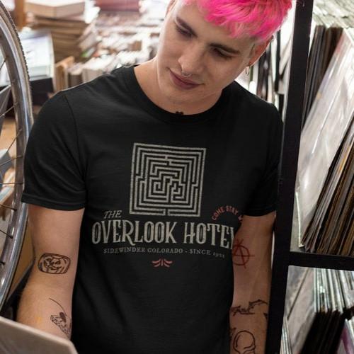 The Shining Shirt Overlook Hotel T-shirt | Unisex Stephen King Inspired Shirt Unisex T-Shirt M