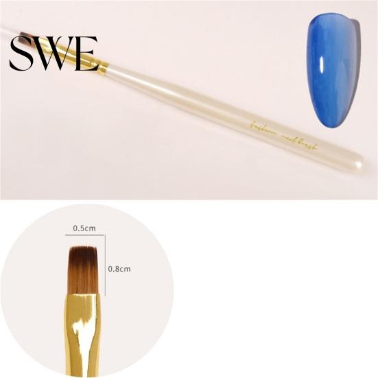 Manicure Brush Nail Pen Easy to Use Multi-function Tip Supply Head Gel Painting Brushes for Professional