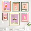 Nordic Vintage Cocktail Mojito Juice Drinks Bar Posters and Prints Wall Art Canvas Painting Wall Pictures for Living Room Decor