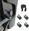 Car Door Lock Screw Protector Cover Decoration Limit Strap Hinges Footman Loop Bracket Cap For Jeep Wrangler JL Gladiator JT 18+