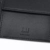 Dunhill Chassis Leather Bi-fold Wallet with Coin Purse, Men's, Black, DU24F2320WL001, Made In the UK. [Product Code: DU24F2320WL001]