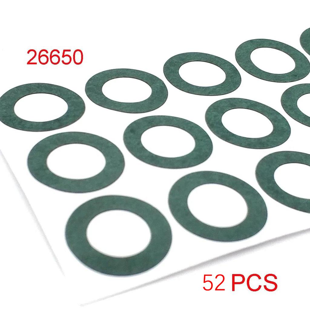 100pcs Self-Adhesive 21700 18650 26650 Battery Insulating Gasket, Hollow Paperboard Electrical Insulation Pad Rings 1S-8S Solid
