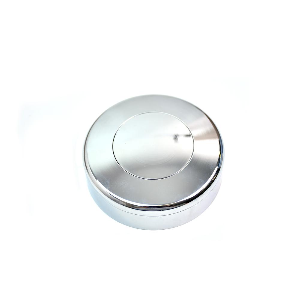 Steering Wheel Horn Push Button JDM Universal Racing Car Horn Cover Retro Style Integrated Metal Horn Button Accessory