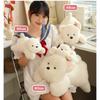 Adorable Cherry Westie Plush Toy For Kids Fluffy Soft Companionship Gift