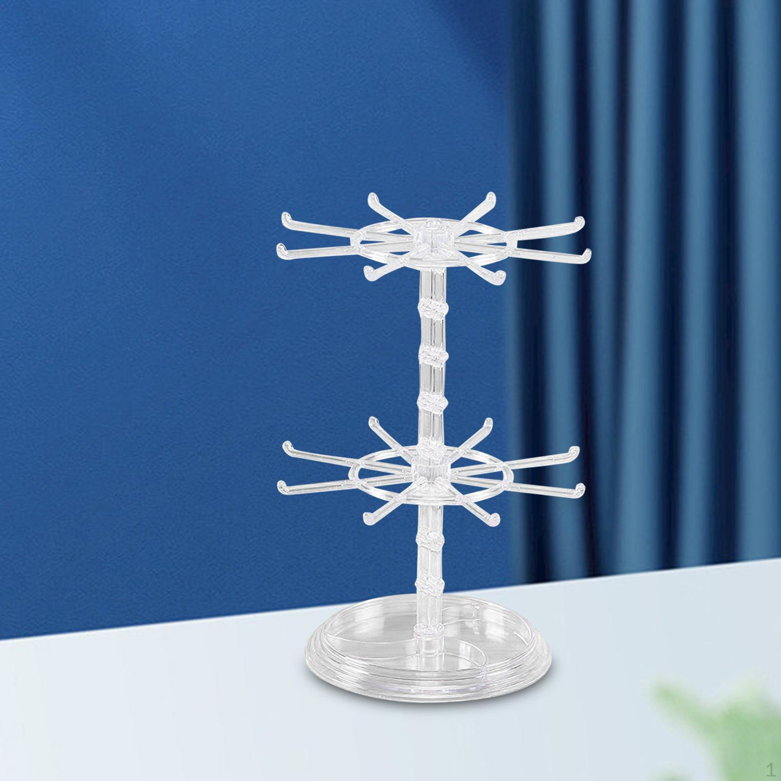 

Органайзер-дерево, подвесной двухуровневый дисплей большой емкости для организации витрин, резинка для волос