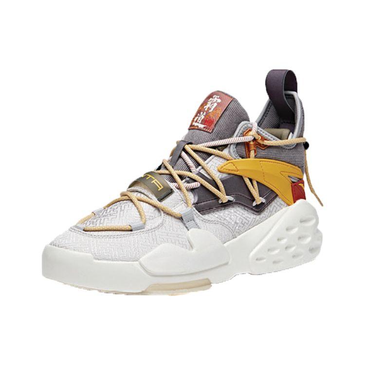 Anta Кроссовки Badass 5 Mid Top мужские кроссовки серо-желтые 112018087S-1 41 — фото 3