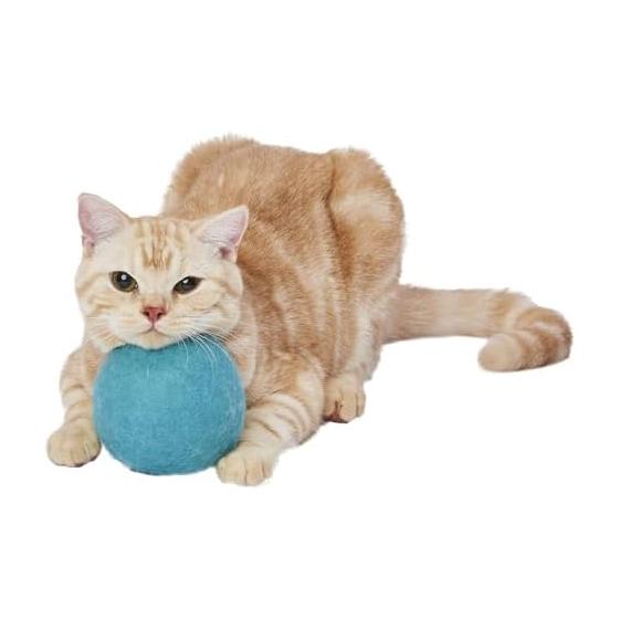 ADD. MATE Cat Toy Happiness Cat Wool Ball MAX Turquoise