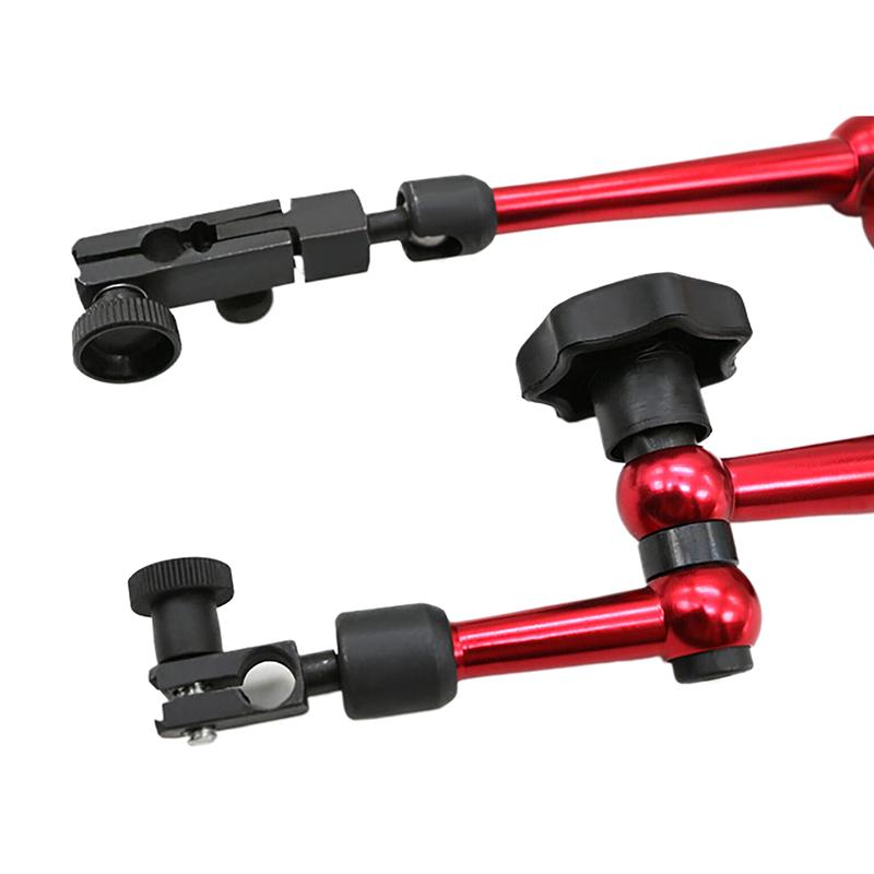 10Mm Dial Indicator Magnetic Base Stand - Precision Center Finder Measurement Tool For Equipment Calibration & Machining