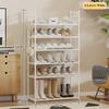 Breathable Shoe Rack Convenient Assembly Shoe Rack Hook Type Shoe Rack Multifunctional Storage Rack Door Mounted Storage Rack