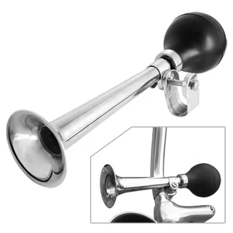 1/2/3Pcs Bicycle Bike Cycling Retro Metal Air Horn Hooter Bell Bugle Trumpet Honking Bulb Dropshipping