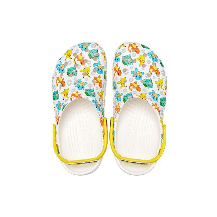 Crocs Pokémon X Classic Clog Starters Unisex Sneakers White Multi 207765-94S