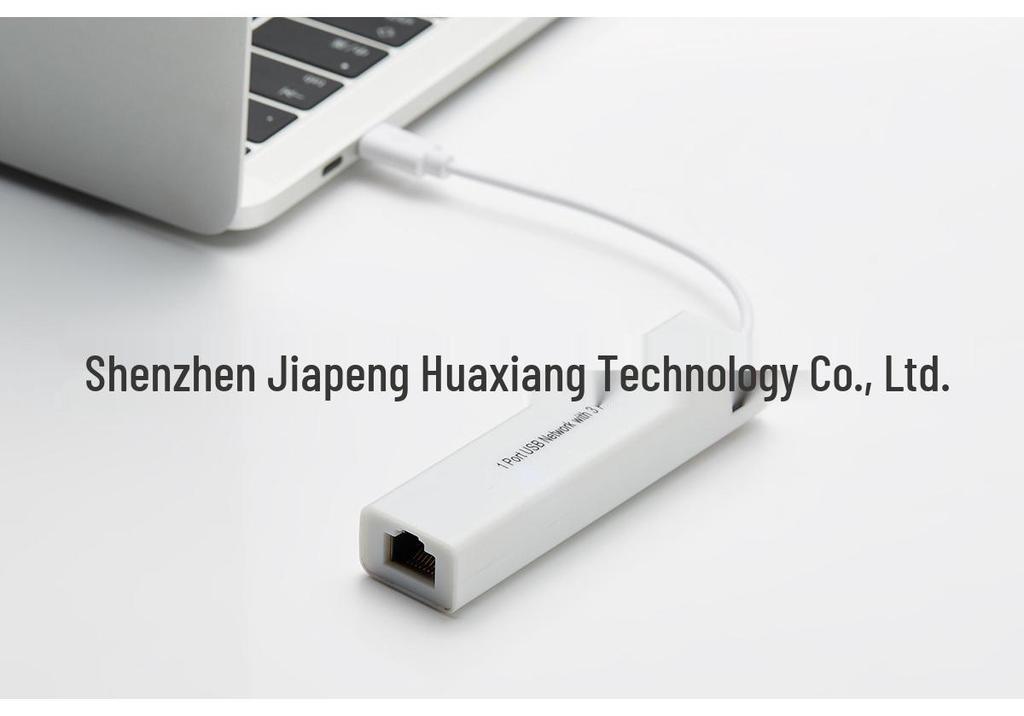 4-in-1 USB-C Hub with RJ45 100Mbps Network Converter for Laptops and Desktops