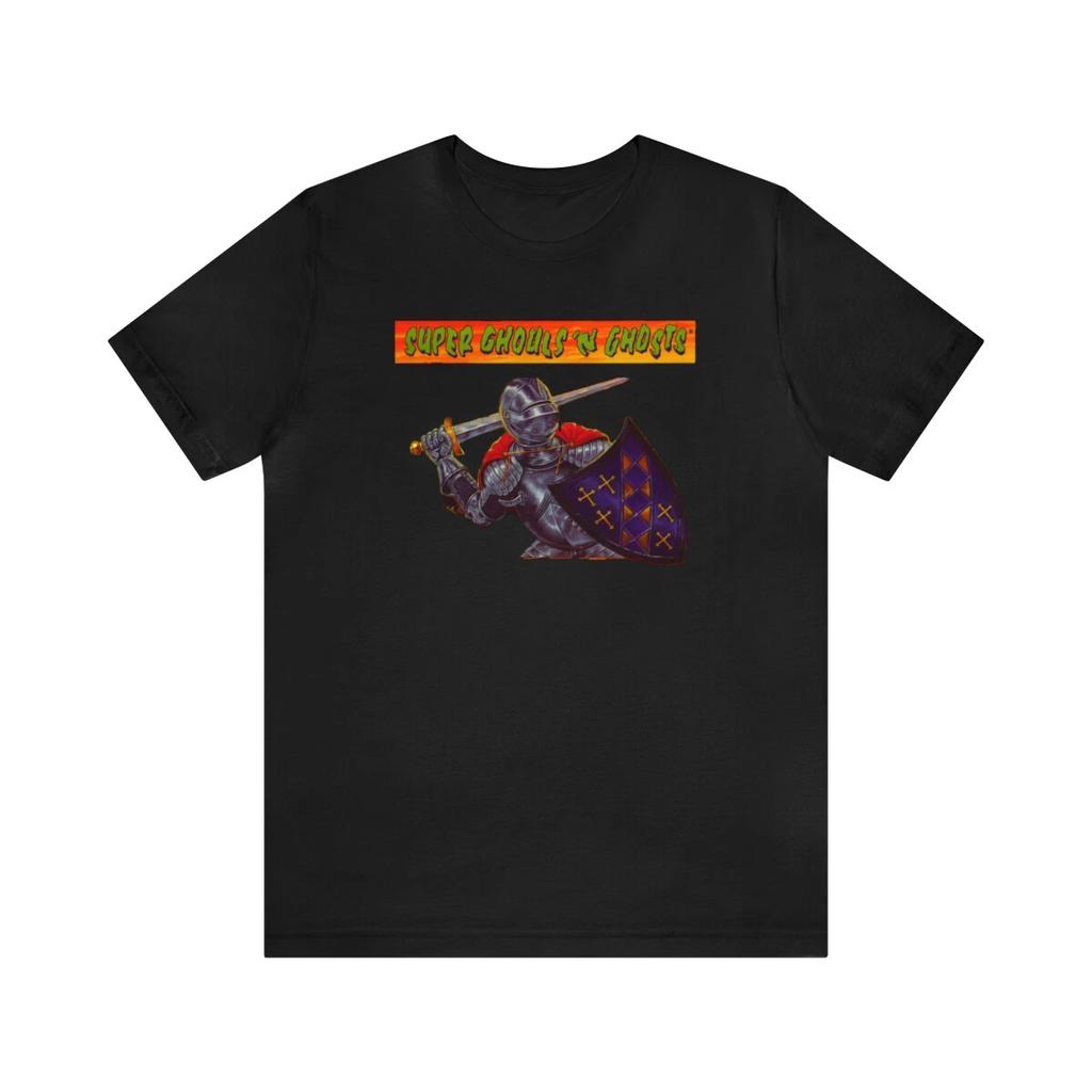 Super Ghouls N Ghosts SNES Pixel Art Unisex Short Sleeve Tee T-Shirt