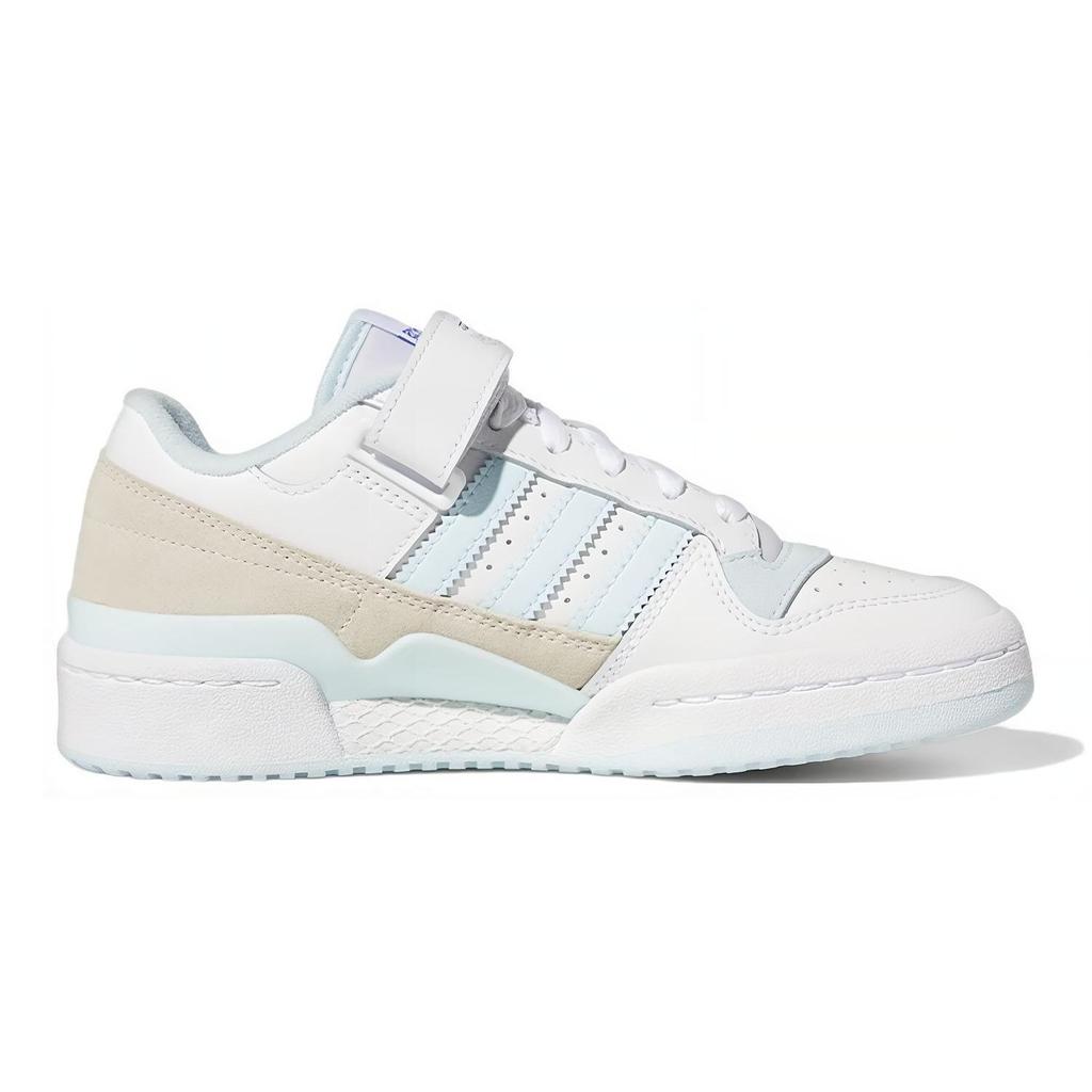 adidas Forum Low Big Kid White Almost Blue Kids Sneakers Cloud-White Chalk-White GY7058