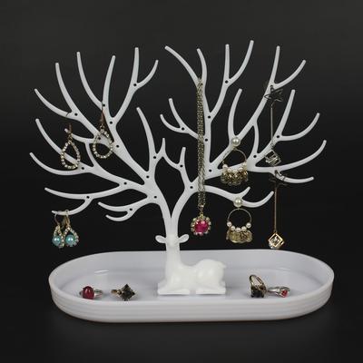 Deer Jewelry Frame Deer Horn Tree Shaped Earnail Jewelry Display Frame Earring Frame Bracelet Jewelry Storage Jewelry Hanger