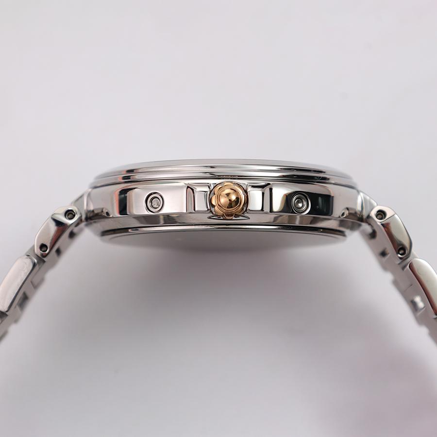 Citizen Eco-Drive Funkgesteuert EC2004-54X Rosa Zifferblatt Zweifarbig 36mm Edelstahl Damenuhr