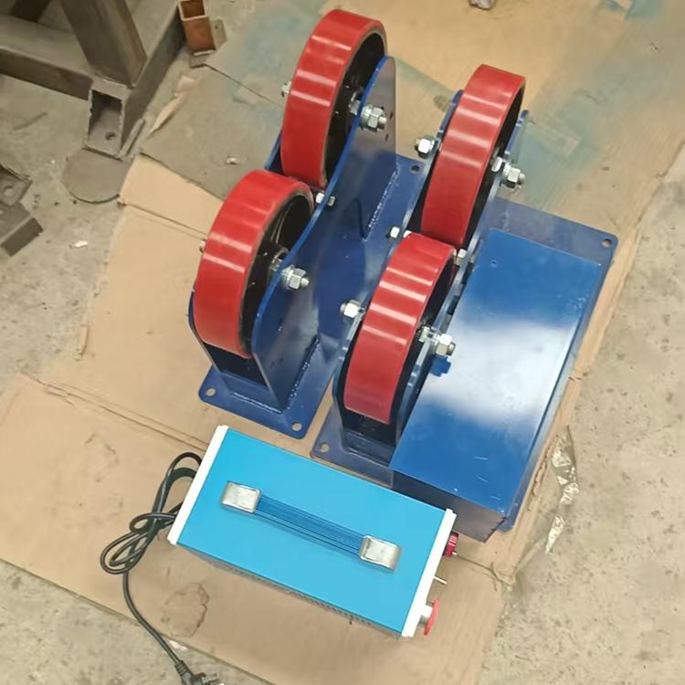 Automatic Welding Roller Bed with Adjustable Control for Pipe and Cylinder Positioning