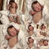 49cm Silicone Reborn Baby Doll With 3d Skin And Washable Body For Gift And Play