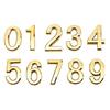 Plastic Self-Adhesive House Hotel Door Number Plaque Sticky Numerical Digits 0-9