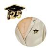 Exquisite Graduation Caps Brooch High Quality Scholar Hat Brooch Suitable for Graduates and Celebratory Event