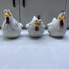 Farmyard Chicken Decor Figurine Garden Ornament Fence Style Cottagecore Home Resin Craft Patio Yard