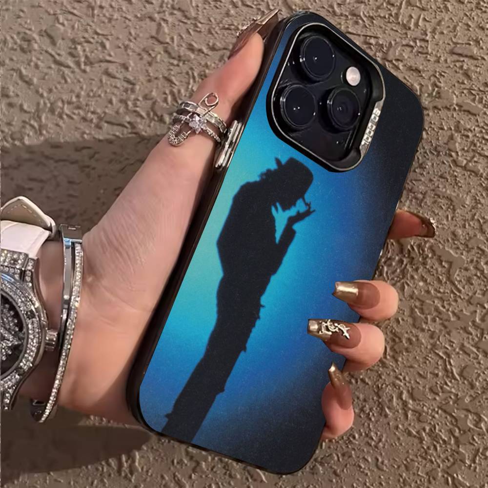 

M-Michael J-Jackson Чохол для телефону для iPhone 17,16,15,14,13,12,11,Pro,X,Xs,Max,Plus Ударостійкий чохол iPhoneXR
