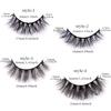 1 Pair Of Natural Thick False Eyelashes 4 Mixed And Matched Simulated Fried Eyelashes Curled Eyelashes
