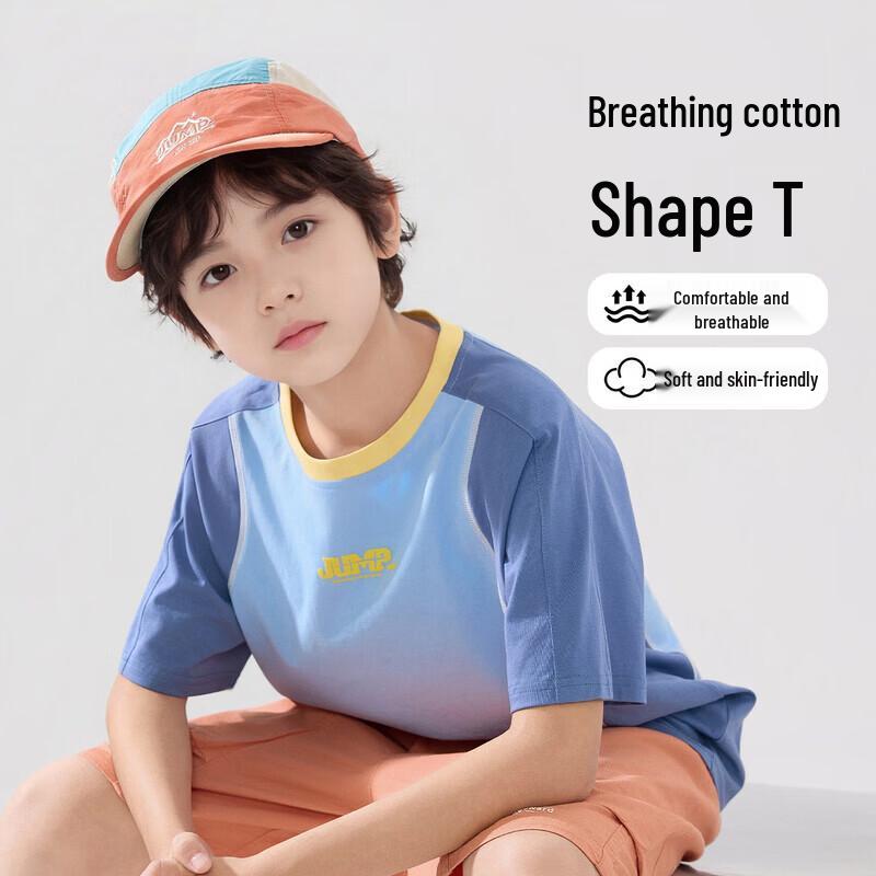 Moonkids Boys  Summer Sport Short-Sleeve T-Shirt 170cm