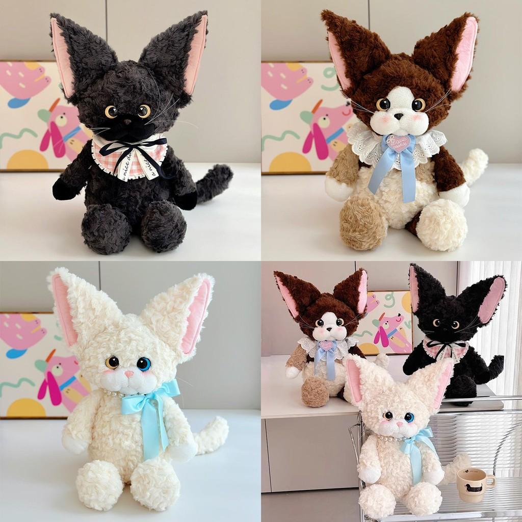 Rex Devon Cute Cat Doll Short Plush Pp Cotton Filled Companion Doll Teens For