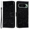 For Google Pixel 10 Pro/Pixel 10/Pixel 9 Pro/Pixel 9 Case PU Leather Mandala Imprinted Design Wallet Phone Cover