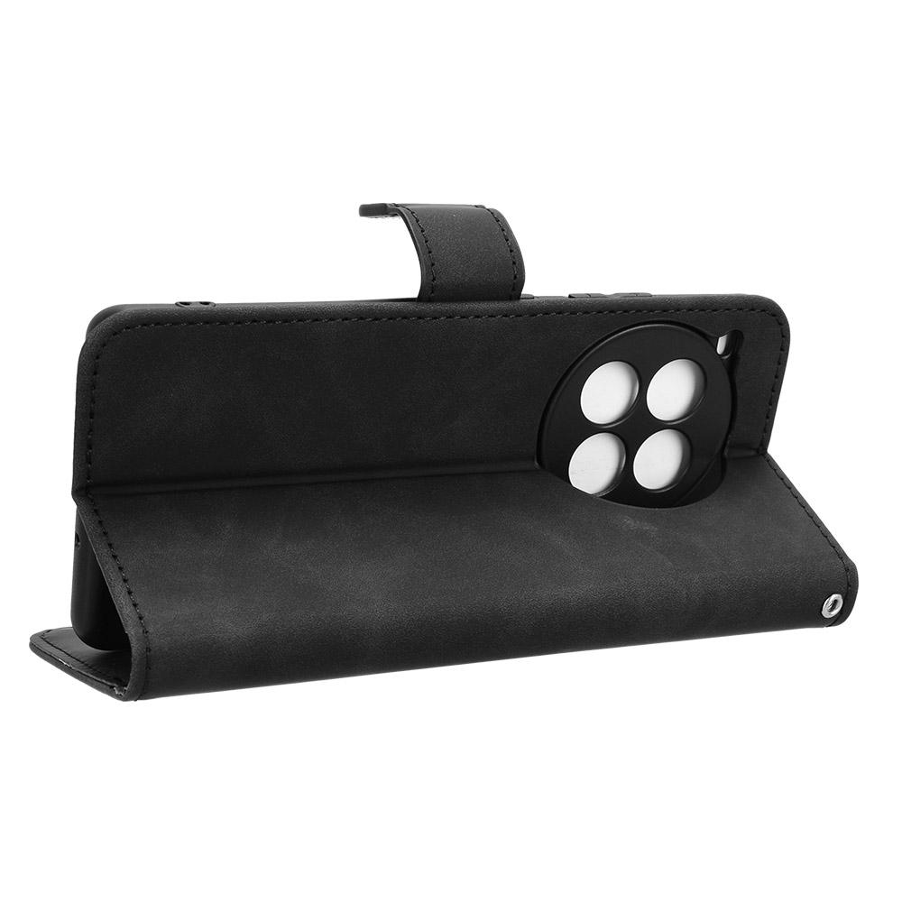 For OnePlus Ace 3 Pro 5G Case Skin-Feel Leather Anti-Drop Wallet Flip Phone Cover
