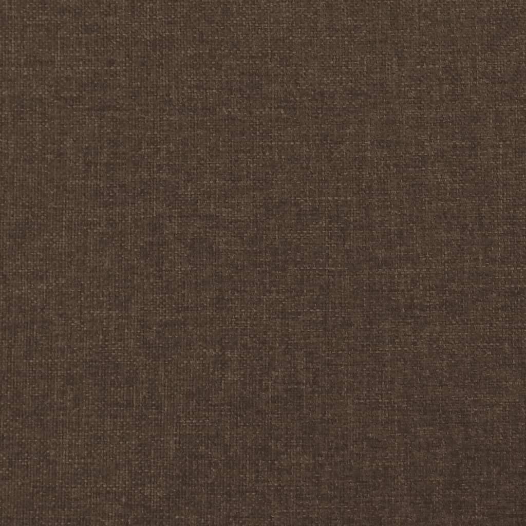 Vidaxl Rama Łóżka Bez Materaca, Ciemnobrązowa, 180X200 Cm, Tkanina