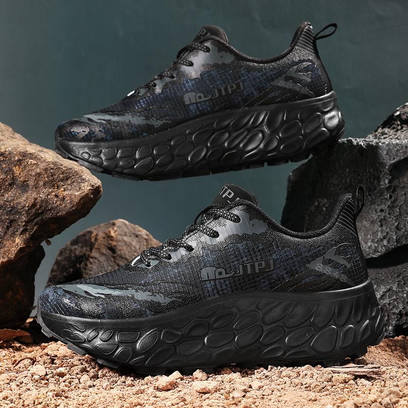 Unisex Lightweight Breathable Sports Shoes Outdoor Trail Running Hiking Sneakers Durable Comfortable Fitness Training Casual Footwear
