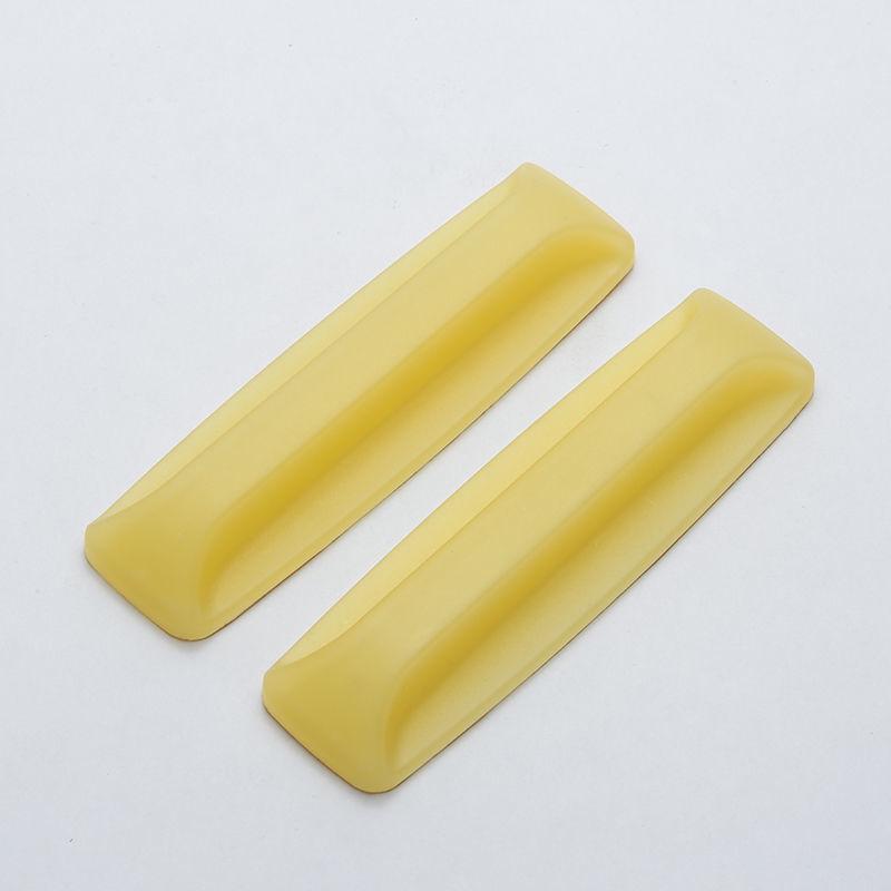 Black Adhesive Pull Handle for Windows, Cabinets, Drawers & Refrigerators - Punch-Free Plastic Design