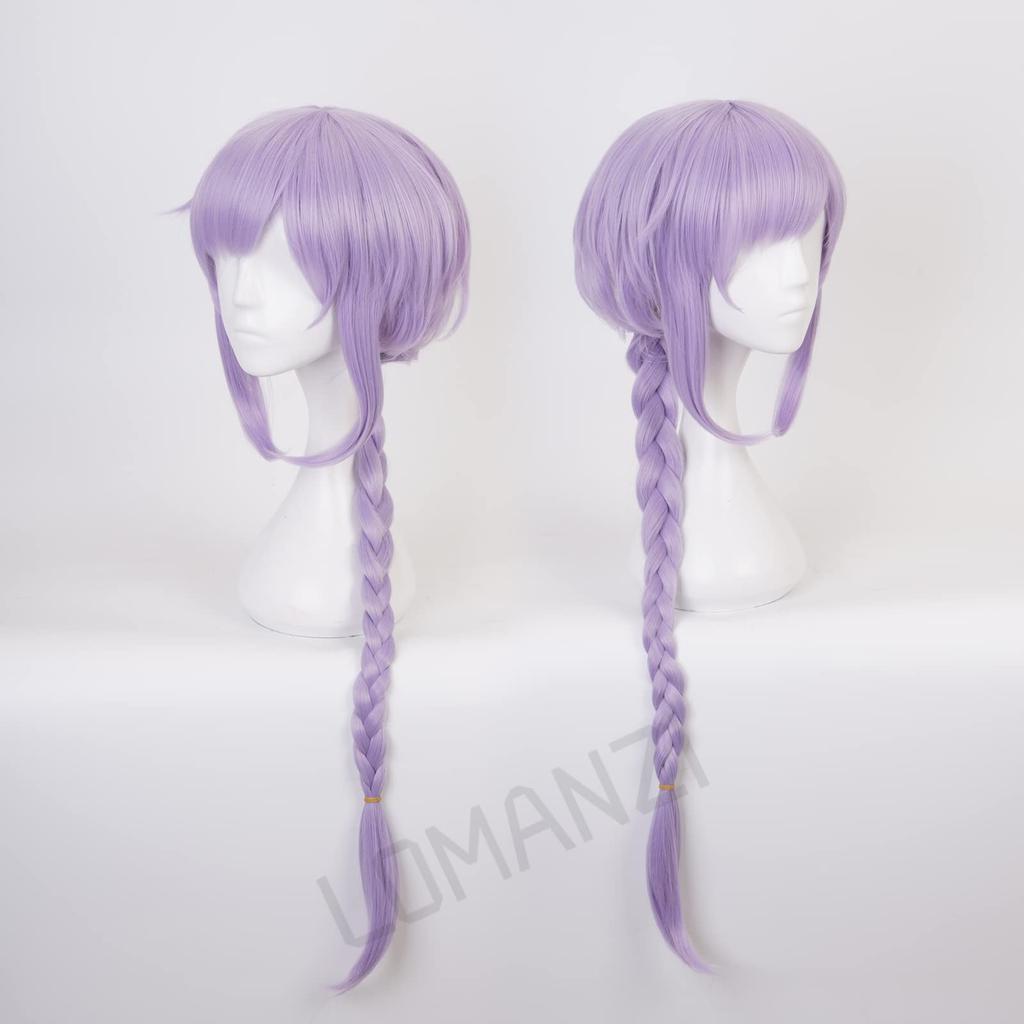 Qiqi Cosplay Wig, Heat-Resistant Wig for Disguise, Costume Accessory, Halloween, Christmas, Parties, Includes Wig Net