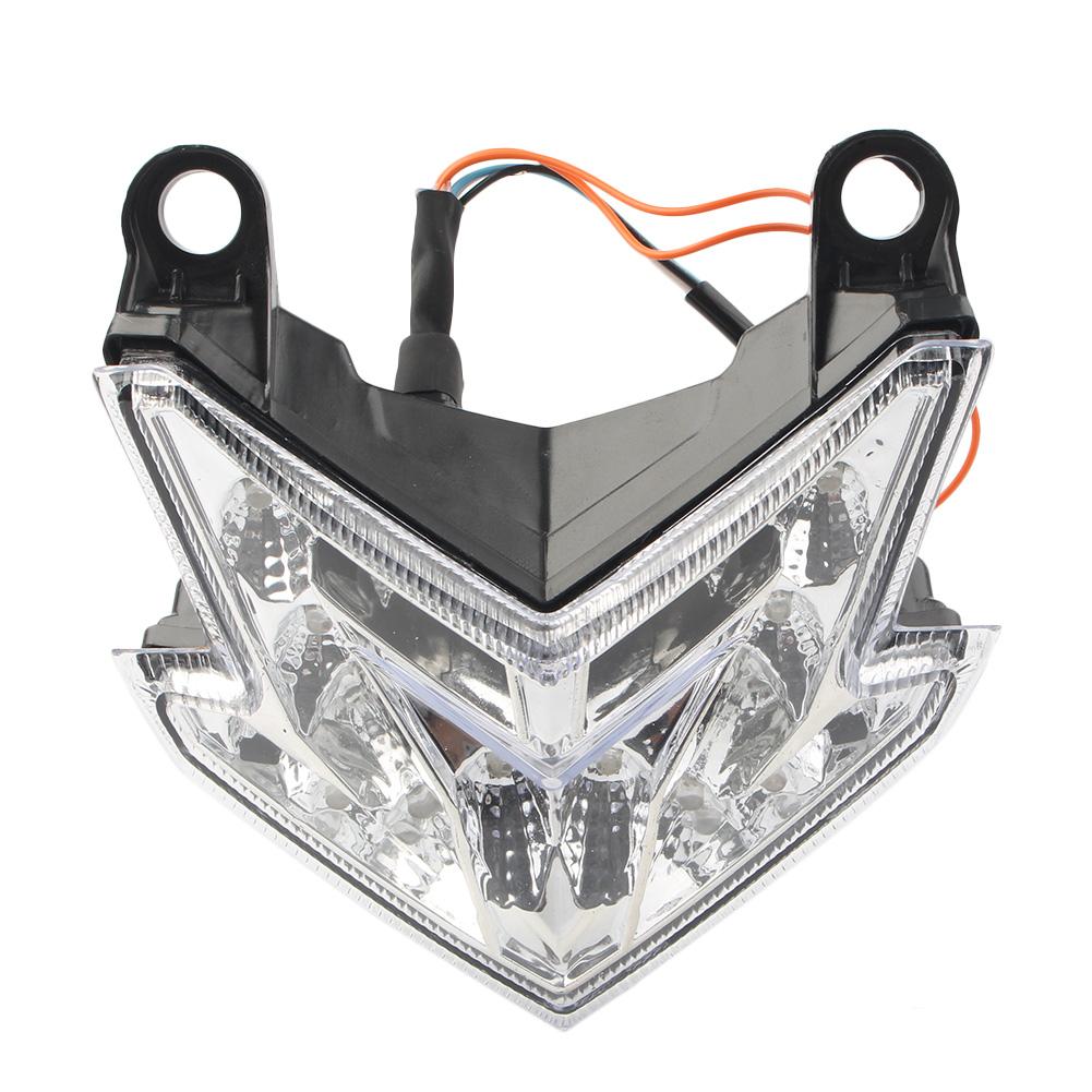 Integriertes Motorrad-Rücklicht, Bremsleuchte, Blinkerlicht für Kawasaki ZX-6R 2013-2017 & Z800 13-2016 & Z125 16-2021