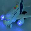 Avión de Juguete a Fricción con Luces y Sonidos para Niños Pequeños, 1:Aviones a Escala 200 para Niños, Vehículos de Juguete para Niños y Niñas