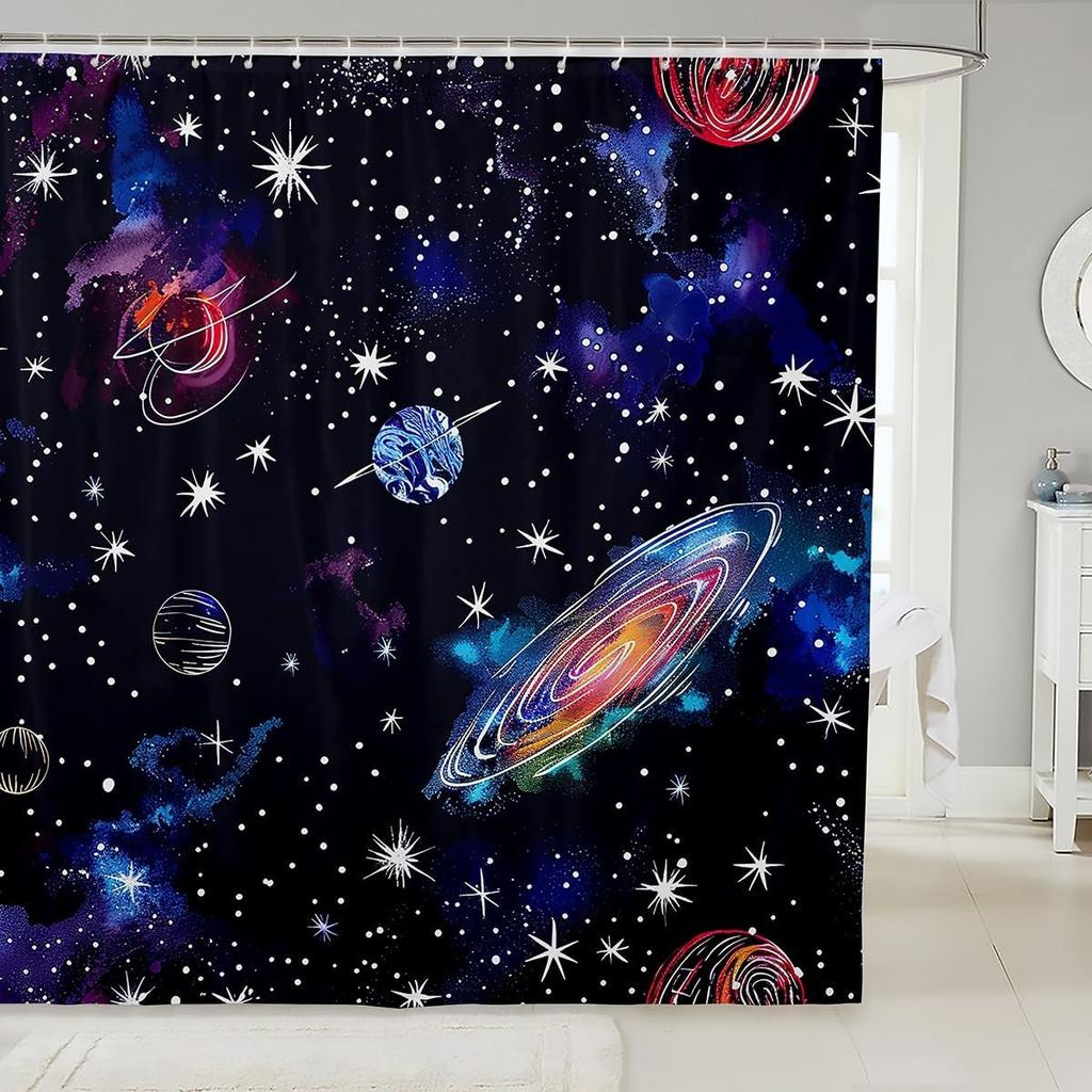 Cat Bath Curtain Kids Cartoon Pet Cats Shower Curtain For Boys Girls Children Cute Kitten Bathroom Shower Curtain Set Decor 3D