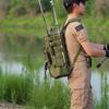 Large Capacity Fishing Bag Watertight Crossbody Bag Backpack Outdoor Single Shoulder Bag Fishing Tackle Bag Baits Bag